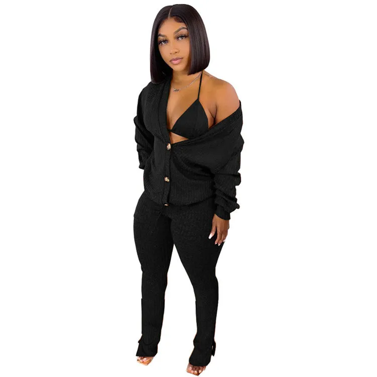 2 piece set outfits women's  tracksuit two piece pants sets for women