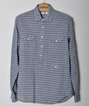 3 Pocket Popover Shirt Baja Stripe