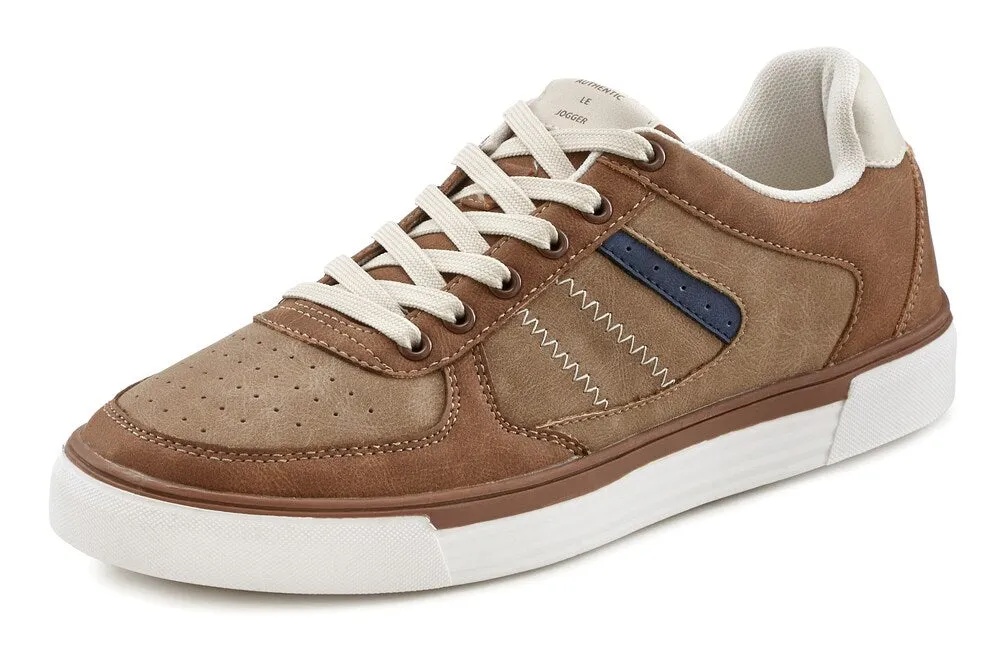 Authentic Le Jogger sneakers, brown/light brown