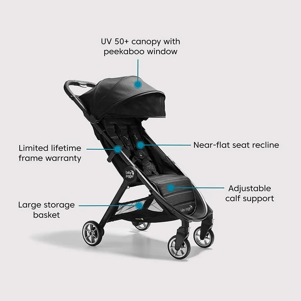 Baby Jogger City Tour 2 Travel System, Pitch Jet