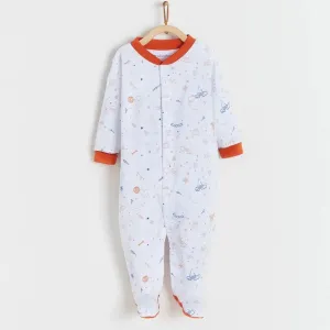 Babycottons Halloween Snaps Footed Pajama