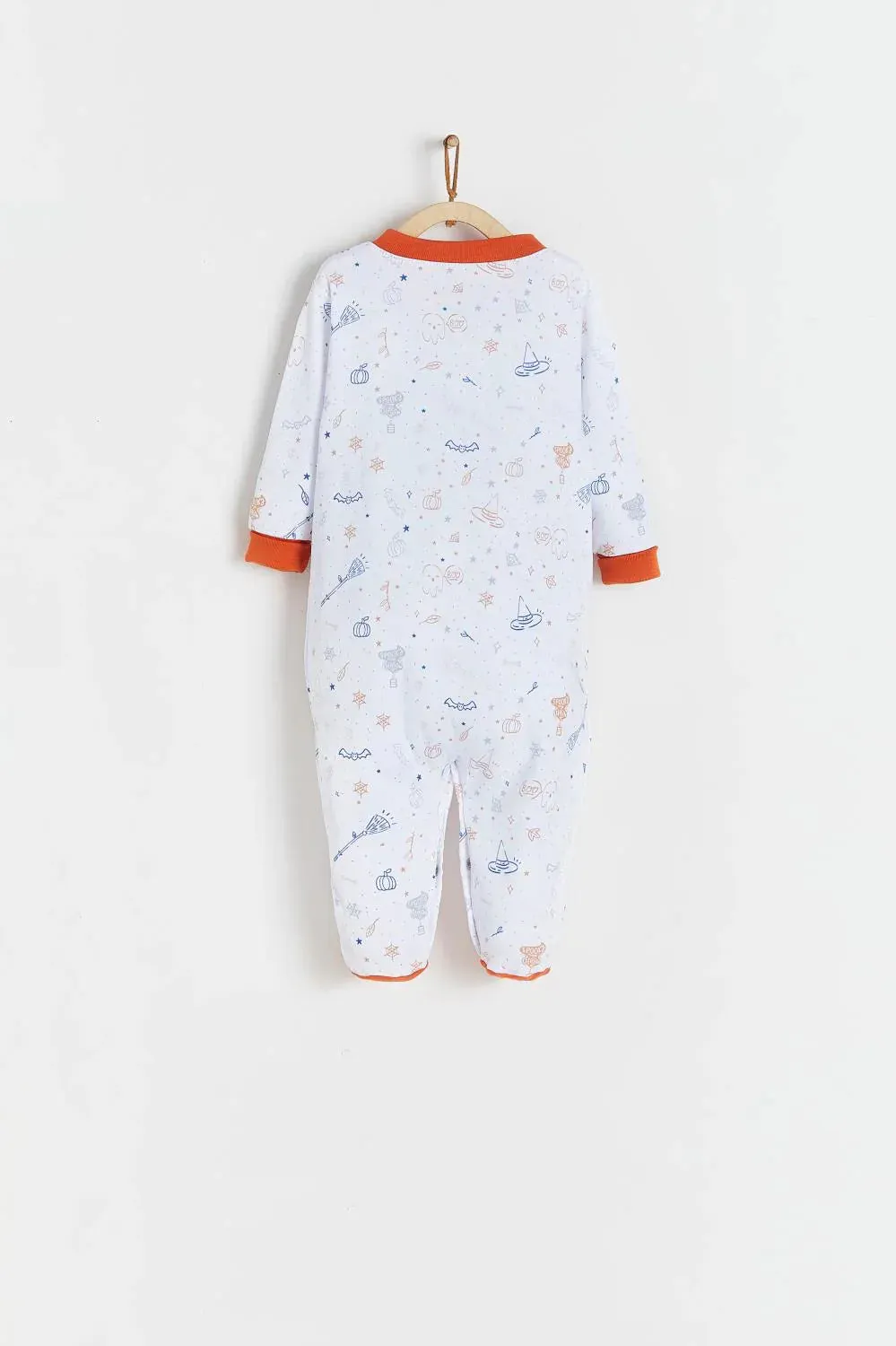 Babycottons Halloween Snaps Footed Pajama