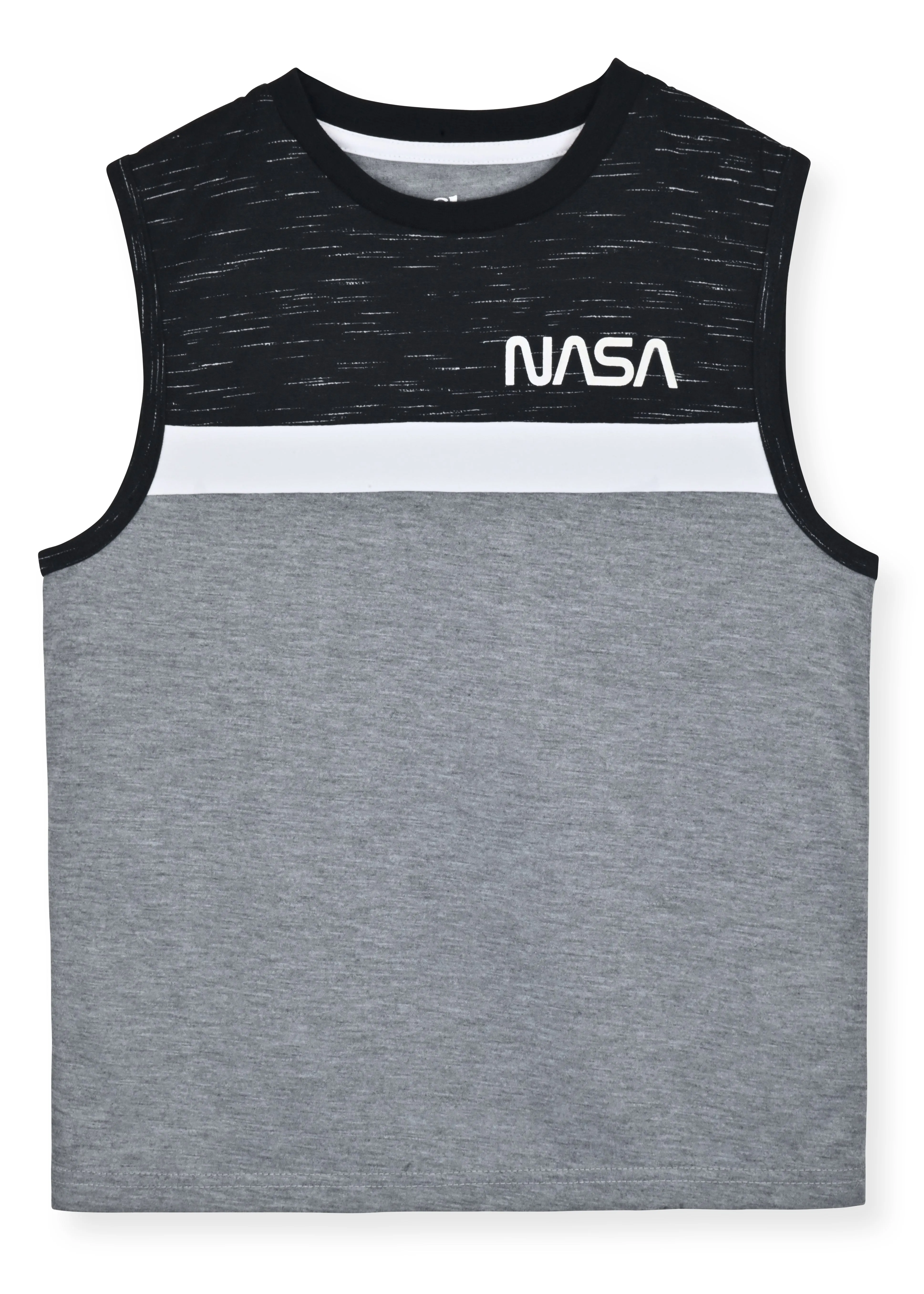 Boys 2-Piece Muscle-Tank Jersey Pajama Shorts Set – NASA.