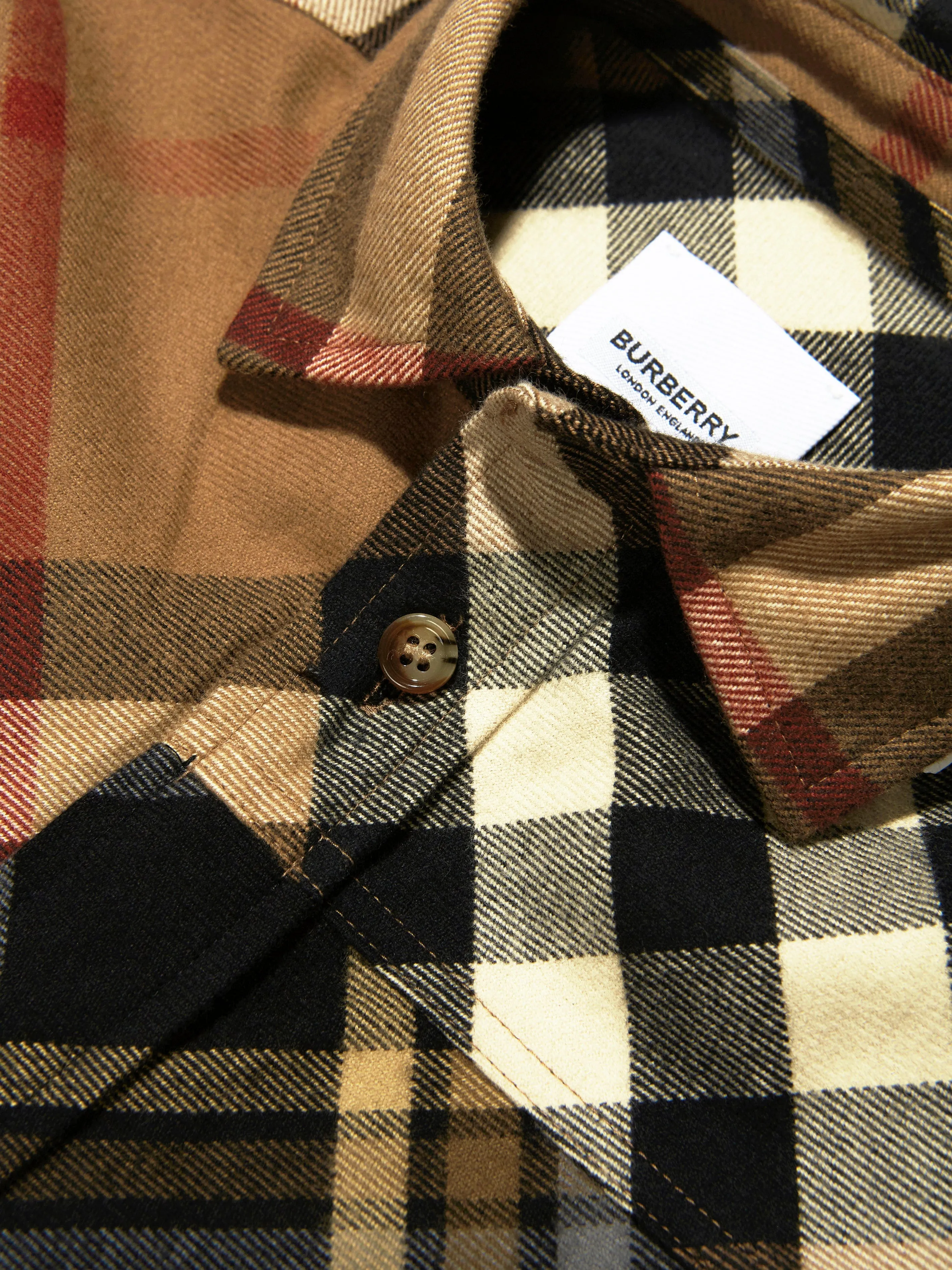 Burberry Boys Etienne Flannel Shirt