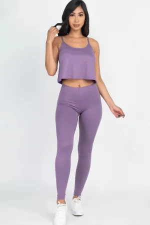 CARMI TOP AND LEGGINGS SET