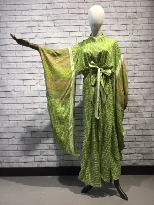 Celadon II Silk Kimono