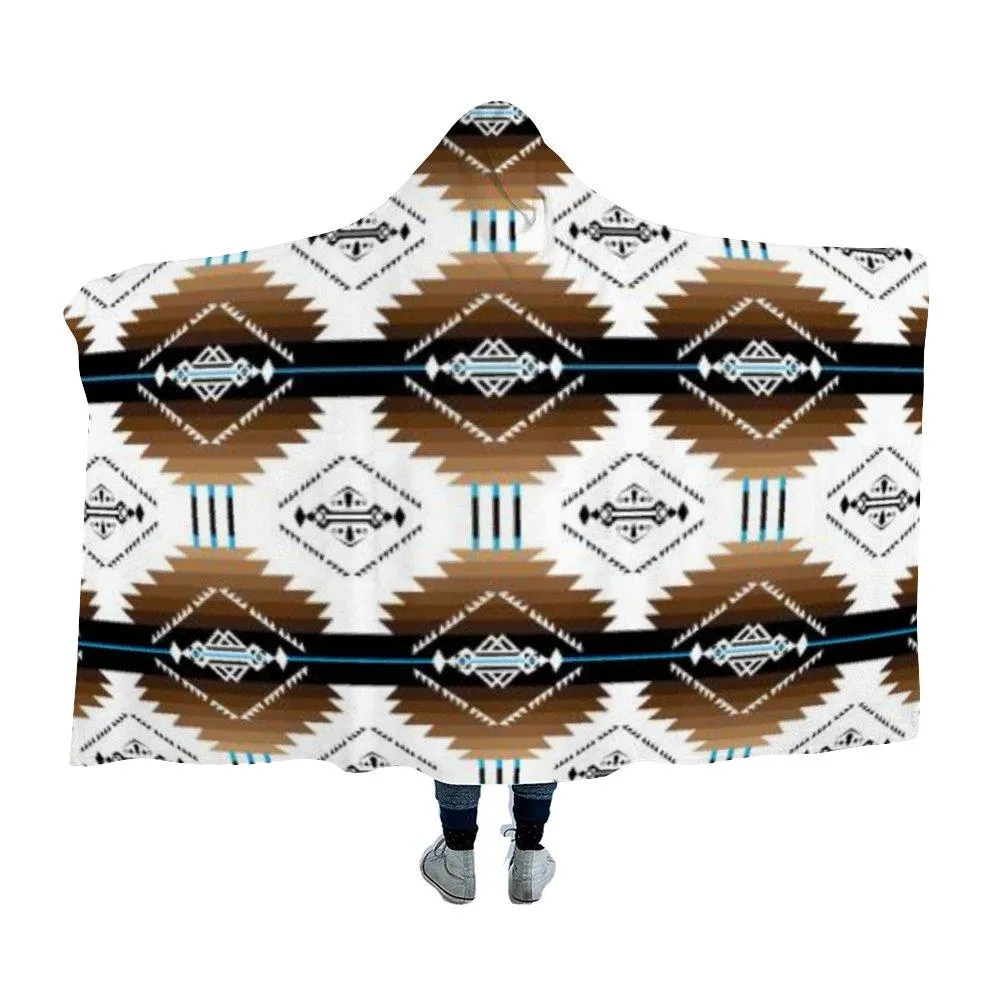 Cofitichequi White Hooded Blanket