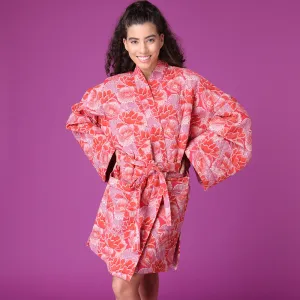 Cotton Quilted Short Robes