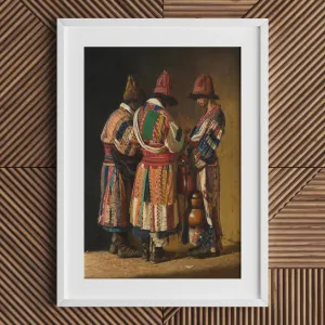 Dervishes in Festive Attire - Vasily Vereshchagin Art Print