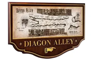 Diagon Alley Wall Plaque