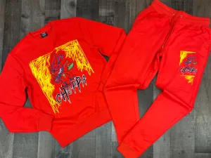 Genuine- choppa sweatsuit (red)