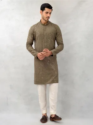 Green Kurta Pajama | Azania