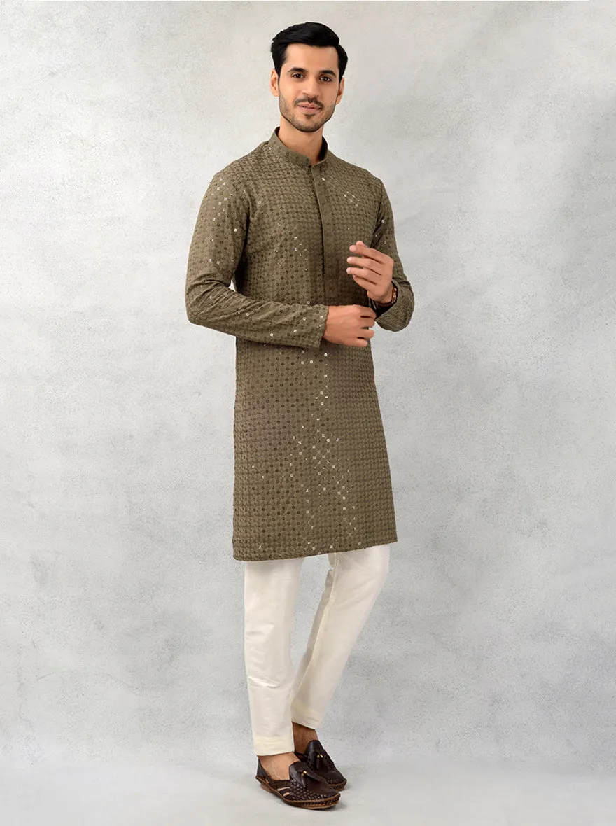 Green Kurta Pajama | Azania