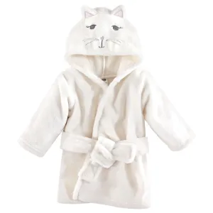 Hudson Baby Plush Animal Face Bathrobe, Kitty