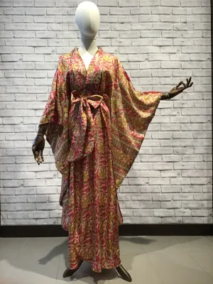 Indian Summer silk kimono