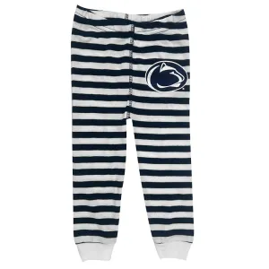 Infant Navy/White Stripe Cotton Pant