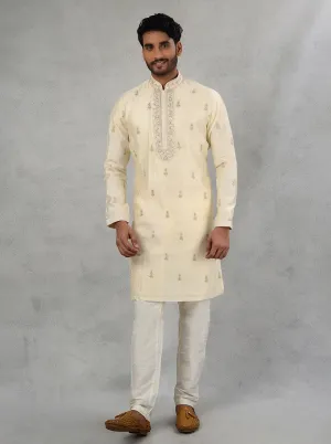 Ivory Kurta Pajama | TULA