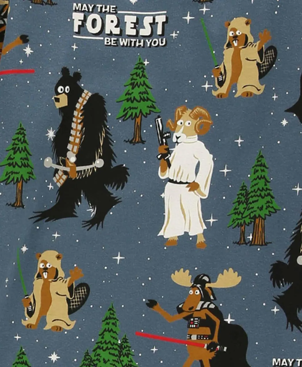 Lazyone Kid's May The Forest Be With You PJ Set