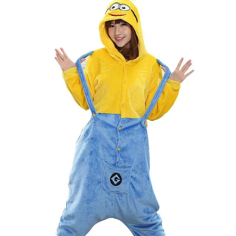 Minions Pajama Onesie For Women