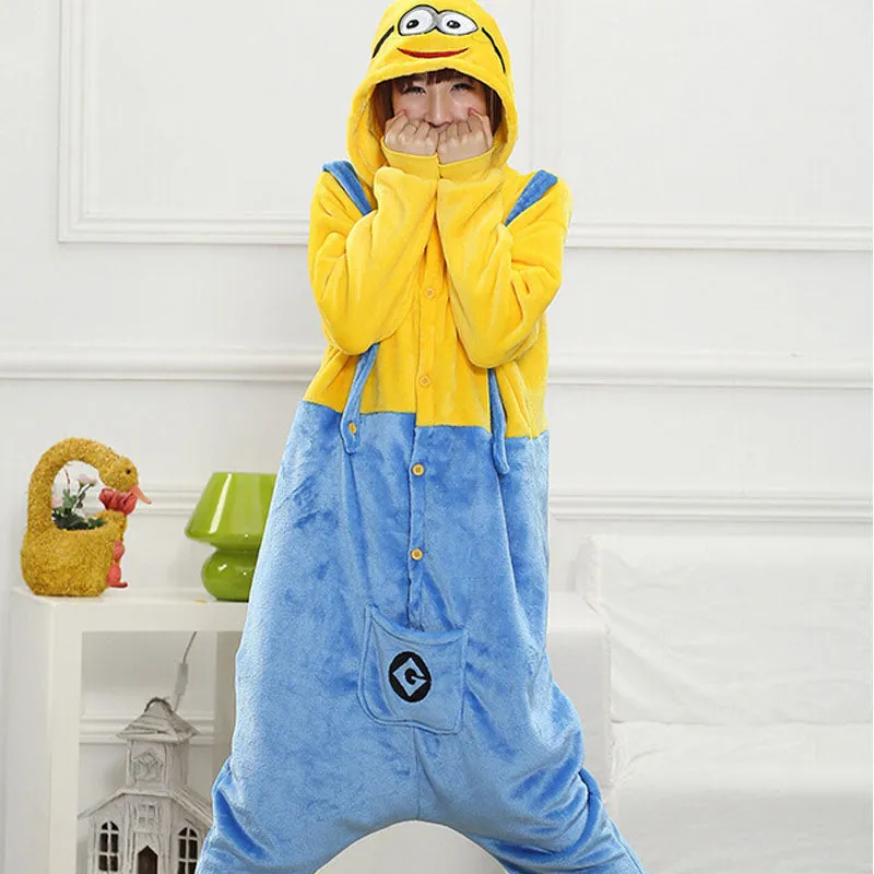 Minions Pajama Onesie For Women