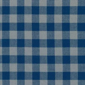 Porto Flannel Gingham in Titanium