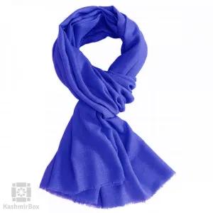 Resort Blue Woolen Stole