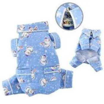 Snowman & Snowflake Flannel Pajamas