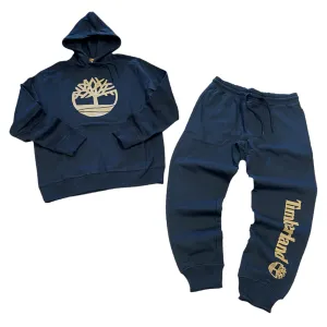 Timberland CORE LOGO HOODY  SWEATSUIT - SET Men’s -BLACK